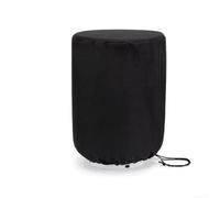 QOXEZY Cubierta para tanque de propano estándar de 20 libras, tela Oxford 210D con revestimiento de PVC, PE reforzado, sellado con costuras impermeables, dobladillo con cordón para cilindro de gas