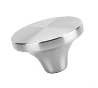 QOXEZY Pomo de horno holandés de acero inoxidable, mango de repuesto para tapa de olla de hierro fundido, diseño ergonómico, fácil instalación para utensilios de cocina de vidrio y metal, luz de