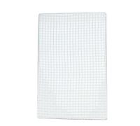 QOXEZY Rejilla rectangular de malla para barbacoa de 40 x 100 cm, parrilla | Proporciona una espaciosa rejilla de cocción de alambre de acero galvanizado de 40 x 100 cm para asar pescado