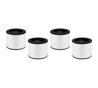 QOXEZY True HEPA y filtro de repuesto de carbón activado para COWAY Airmega 100, tasa de captura del 99.97% de humo y partículas finas tan pequeñas como 0.1 micrómetros, sistema de filtración 3 en 1