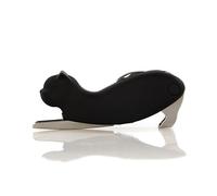 Qpractiko Sacacorchos de camarero gato negro acero pulido