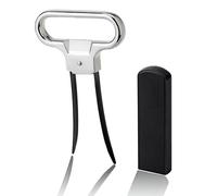 Qpractiko Tirador de corcho acero inoxidable con funda rígida