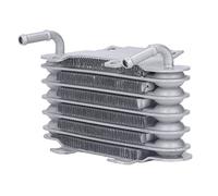 Qqmora Enfriador de Aceite de Motocicleta, Ajuste Directo de Aluminio | Radiador de Refrigeración del Motor, Montaje de Inserción Directa, Interfaz de 8 Mm, Apto para Aplicaciones de Pit Bike y