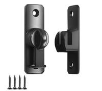 Qrity 1 Pieza Pestillo para Puerta Corredera, Longitud 75 mm, Pestillo de Aluminio con Tornillos para Puertas Interiores y Exteriores, Ventanas y Armarios