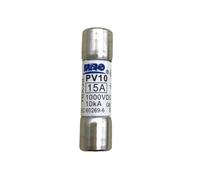 QRUYHBAJU 10 fusibles PV10 DC1000V CC 2A3A4A5A6A8A10A 10 * 38(8)