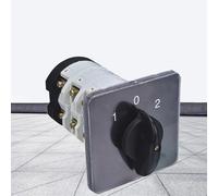 QRUYHBAJU Interruptor automático de Transferencia rotativo de 125 A YMZ12-125/3 con autobloqueo, 690 V, 3 Polos, Control de Potencia Dual, 3 Posiciones, Contacto Plateado