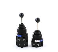 QRUYHBAJU Interruptor basculante Cruzado monopalanca, Joystick, Manguera de 30 mm, autobloqueo, 2 NO, 4 NO, HKB-201, 2011, 402, 4022(4 Way Self Lock)