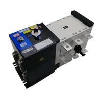 QRUYHBAJU Interruptor de Transferencia automático de Doble Potencia de 250 A, 3 Polos, 380 V, Tipo de Aislamiento, 3 Polos, 250 A