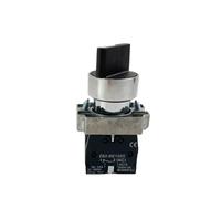 QRUYHBAJU Interruptor Giratorio de Perilla de 22 mm, selector de reinicio momentáneo con Enclavamiento de 2/3 Posiciones XB2-BD21 BD23 BD25 BD33 BD45 BD53 1NO/2NO/1NO1NC(XB2-BD45,20pcs)