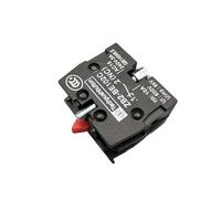QRUYHBAJU Interruptor pulsador de Parada de Emergencia de 22 mm, Tipo Hongo, ZB2-BE102C, Rojo, NC, XB2-ES542, Interruptor de Arranque eléctrico de Control, 600 V/10 A(NC)