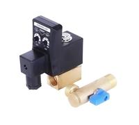 QRUYHBAJU Válvula neumática automática DN15 de 1/2 ", compresor de Aire de Drenaje, Interruptor de retardo de Tiempo, Controlador magnético electromagnético(Split-Body 24V DN15)