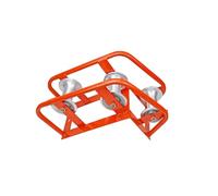 QSTDGVPW Guía Cable con Rodillos Triangulares Metal Resistente para Direccionar Cables sin Fricción Acuada para Instalaciones y Media Tensión, 井口大弯（铝轮）