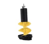 QSTDGVPW Taladro de Hielo con Hoja de Nailon de 15 Cm (6 Pulgadas), Resistente, de Metal. Accesorios para Pesca en Hielo. Taladro de Hielo para Pesca en El Mar, 50 Cm Amarillo