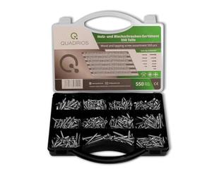 Quadrios 2109SA047 2109SA047 - Juego de tornillos autorroscantes (550 unidades)