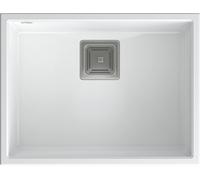 Quadron David fregadero suspendido 55x42 cm blanco HQD5542U1-BS