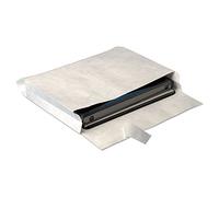 QualityPark Tyvek - Paquete de 25 sobres laterales abiertos, 25,4 x 33 x 5 cm (R4611)