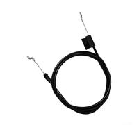 Qualoramall Cable de control GX22297 de 21 pulgadas para JS40 JS20 PC9570 PC9572 Cable de tracción de cortacésped Alambre de acero galvanizado de alta resistencia con funda de goma negro