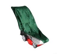 Qualoramall Funda impermeable verde para cortacésped de empuje, tela Oxford resistente, protección UV contra el polvo con cordón, 75.2 x 43.3 x 26.4 pulgadas