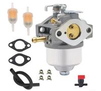 Qualoramall Kit de carburador AM122006 para Johns Deeres Gatosr 4x2 6x4 lugares de trabajo cortacésped carburador reemplaza AM18740 AM121391 PC2387 32429 32256 32414 con juntas de válvula de cierre de
