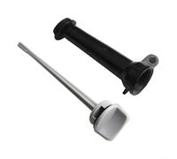 Qualoramall Kit de varilla de aceite y relleno para motores GXV120 GXV140 GXV160 sustituye a 15620-ZE6-810 plástico negro blanco 2 unidades accesorios para cortacésped