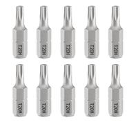 QUARKZMAN 10 Pcs Punta de Destornillador Torx T20H Puntas de Acero S2