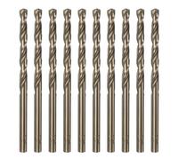 QUARKZMAN 10 Piezas Barrenas Helicoidales de Cobalto de 4.4mm/0.173" de Acero de Alta Velocidad M35 HSS para Taladrar Acero Inoxidable Cobre Madera Plástico Otros Materiales Duros