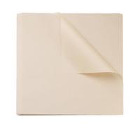 QUARKZMAN 100 Hojas Cuadradas de Papel Encerado de 15.75" x 15.75" para Envolver Alimentos Secos que Absorben Aceite para Envolver Sándwiches Forrar Cestas de Picnic Color Madera
