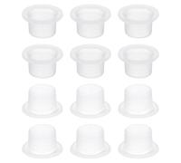 QUARKZMAN 12 Piezas De Junta De Sellado Antifugas Para Grifo, Junta De Sellado Para Grifo, Tapón De Silicona Antifugas, Anillos De Sellado Para Tubos De Goma Color Blanco