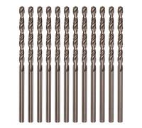QUARKZMAN 12uds Cobalto Taladros, 2,7mm M35 Alta Velocidad Acero Métrica Helicoidal Taladro Recto Vástago Trabajo Taladros para Duro Metal, Inoxidable Acero, Cobre, Plástico