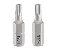 QUARKZMAN 2 Pcs Punta de Destornillador Torx T20H Puntas de Destornillador