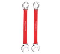 QUARKZMAN 2 Piezas Llave Combinada 24mm Métrica Boca Abierta 10 Grados Inclinación Boca De 12 Puntos Doble Extremo Llaves Herramientas Para Hogar Automotriz Maquinaria Reparación DIY