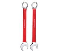 QUARKZMAN 2 Piezas Llave Combinada 27mm Métrica Boca Abierta 10 Grados De Inclinación Boca De Caja De 12 Puntos Llave Doble Herramientas Para Hogar Automotriz Maquinaria Reparaciones DIY
