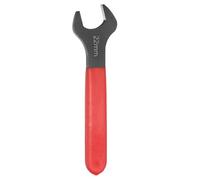 QUARKZMAN 22mm Llave Universal Métrica de Boca Fija Simple 15 Grados Ángulo | Llave Plana U Cabeza Mango Rojo Acero Carbono para Reparación Automotriz Muebles Ensamblaje Construcción Hogar