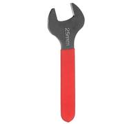 QUARKZMAN 25mm Llave Universal Métrica de Boca Fija Simple 15 Grados Ángulo | Llave Plana U Cabeza Mango Rojo Acero Carbono para Reparación Automotriz Muebles Ensamblaje Construcción Hogar