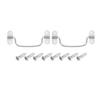 QUARKZMAN 2Pcs 120 x 42mm Asa De Elevación Con Anilla Lateral Asas De Cofre
