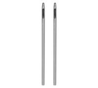 QUARKZMAN 2Pcs Punzón Hueco para Cuero de 1.2mm Herramienta de Perforación Redonda para Cinturón de Acero al Carbono Punzón Individual para Cortar Cuero Artesanal de Papel