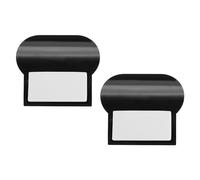 QUARKZMAN 2uds Inodoro Tapa Elevador, Auto Adhesivo Inodoro Asiento Elevador Inodoro Asiento Mango Levantar Herramientas Evitar Tocar Inodoro Cubierta Baño (Negro)