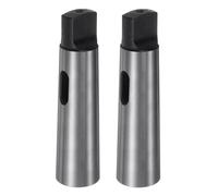 QUARKZMAN 2uds Morse Cónico Adaptador MT4-MT2 Precisión 0,02mm Alto-Carbono Acero Taladro Manguito Reductor Morse Cono Centro Manguito Reductor Taladro Portabrocas
