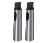 QUARKZMAN 2uds Morse Cónico Adaptador MT4-MT3 Precisión 0,02mm Alto-Carbono Acero Taladro Manguito Reductor Morse Cono Centro Manguito Reductor Taladro Portabrocas