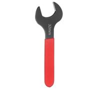 QUARKZMAN 32mm Llave Universal Métrica de Boca Fija Simple 15 Grados Ángulo | Llave Plana U Cabeza Mango Rojo Acero Carbono para Reparación Automotriz Muebles Ensamblaje Construcción Hogar