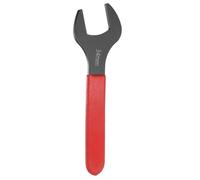 QUARKZMAN 34mm Llave Universal Métrica de Boca Fija Simple 15 Grados Ángulo | Llave Plana U Cabeza Mango Rojo Acero Carbono para Reparación Automotriz Muebles Ensamblaje Construcción Hogar