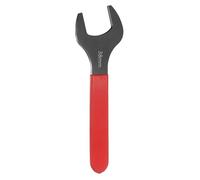 QUARKZMAN 38mm Llave Universal Métrica de Boca Fija Simple 15 Grados Ángulo | Llave Plana U Cabeza Mango Rojo Acero Carbono para Reparación Automotriz Muebles Ensamblaje Construcción Hogar