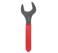 QUARKZMAN 48mm Llave Universal Métrica de Boca Fija Simple 15 Grados Ángulo | Llave Plana U Cabeza Mango Rojo Acero Carbono para Reparación Automotriz Muebles Ensamblaje Construcción Hogar