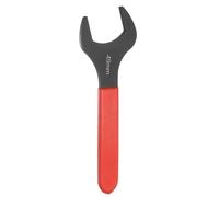 QUARKZMAN 49mm Llave Universal Métrica de Boca Fija Simple 15 Grados Ángulo | Llave Plana U Cabeza Mango Rojo Acero Carbono para Reparación Automotriz Muebles Ensamblaje Construcción Hogar