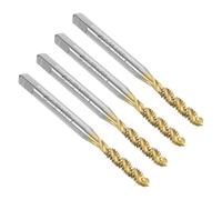 QUARKZMAN 4pcs De Machos De Roscar Con Flauta Espiral 6-32 UNC H2