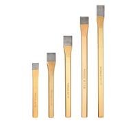 QUARKZMAN 5 pcs Cortafríos Fríos De 2/3" De Ancho Y 7+8+10+12+14" De Largo De Acero Aleado De Alta Dureza Tratado Térmicamente Para Cortar Remaches Acero Gris Dorado