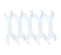 QUARKZMAN 5pcs Llave Doble De Boca Delgada 22mm x 24mm Métrica Super Delgada Llave De Cabeza Plana Pequeña Llave De Boca Galvanizada Para Reparación Automotriz Ensamblaje De Muebles