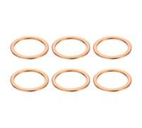 QUARKZMAN 6 Piezas Arandelas Planas De Cobre 24x30x1.5mm Para Sellado