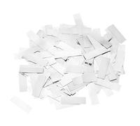 QUARKZMAN 60 Gramos De Confeti De Papel Plateado Confeti Metálico 0.4" X 1.2" Confeti Para Mesa Para Decoración De Fiestas De Navidad Bodas Y Cumpleaños