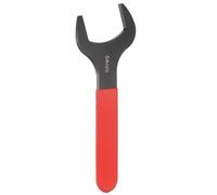 QUARKZMAN 64mm Llave Universal Métrica de Boca Fija Simple 15 Grados Ángulo | Llave Plana U Cabeza Mango Rojo Acero Carbono para Reparación Automotriz Muebles Ensamblaje Construcción Hogar